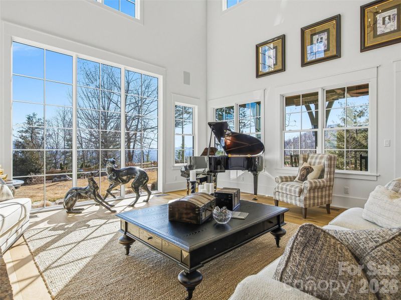 Furnished interior view inside a new home in , Asheville (Image 12).