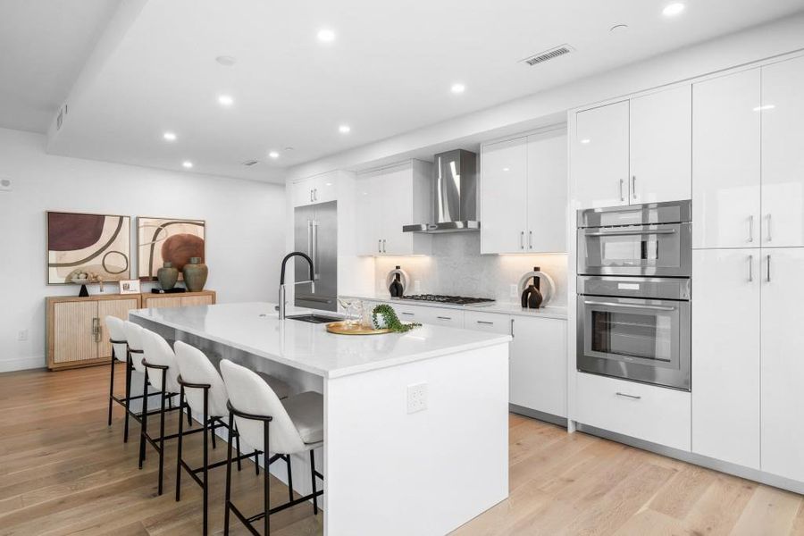 Furnished interior view inside a new home in The Dillon Buckhead, Atlanta (Image 17). Furnished interior view inside a new home in The Dillon Buckhead, Atlanta (Image 17).