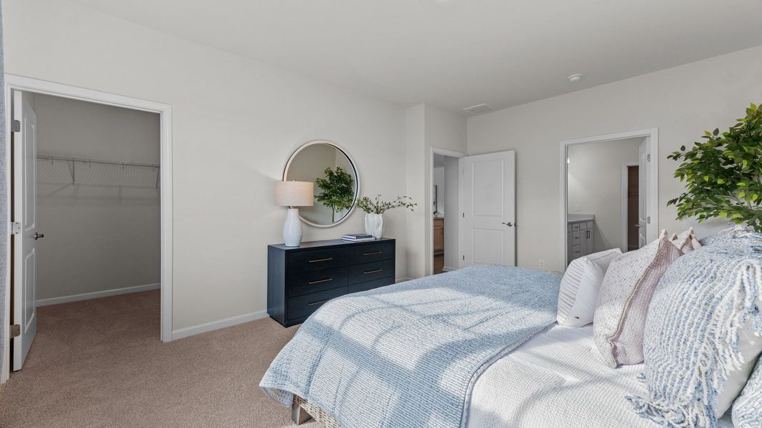 Representative furnished interior of a home built from the Clifton by D.R. Horton in The Villas at Collinswood, Aberdeen (Image 13).