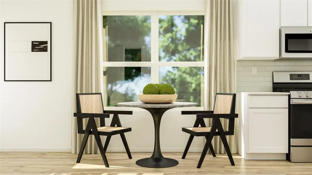 Furnished interior view inside a new home in Woodfield Preserve, Georgetown (Image 8).