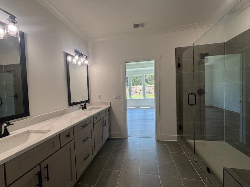 Furnished interior view inside a new home in Pinegate, Covington (Image 10). Furnished interior view inside a new home in Pinegate, Covington (Image 10).