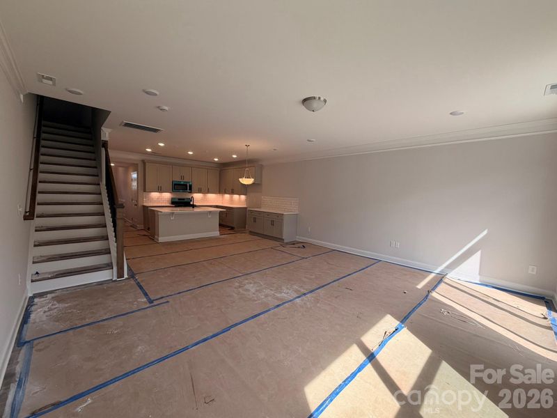 In-progress construction of a new home in Harrisburg Village, Harrisburg, NC (Image 9).