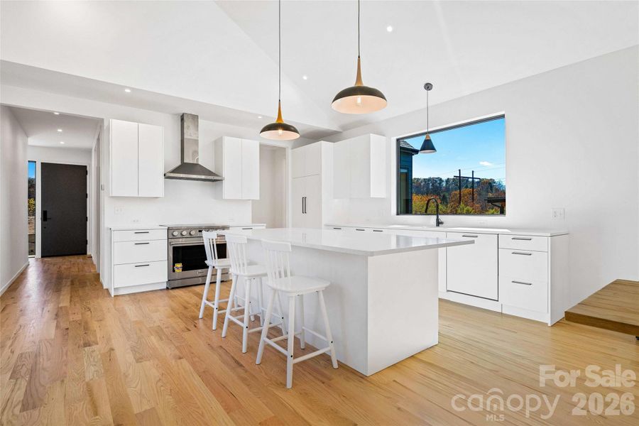 Furnished interior view inside a new home in , Asheville (Image 29).