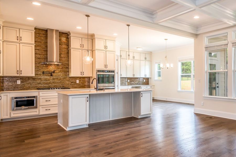 Representative furnished interior of a home built from the Harvard by Greybrook Homes in Harbor Watch, Statesville (Image 9).