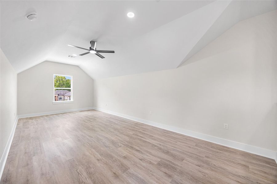 Upstairs Features a Flex Space that Can be Used as a Game Room, Man Cave, or Exercise Space, There's lots of Great Uses with Also a Home Office Upstairs.
