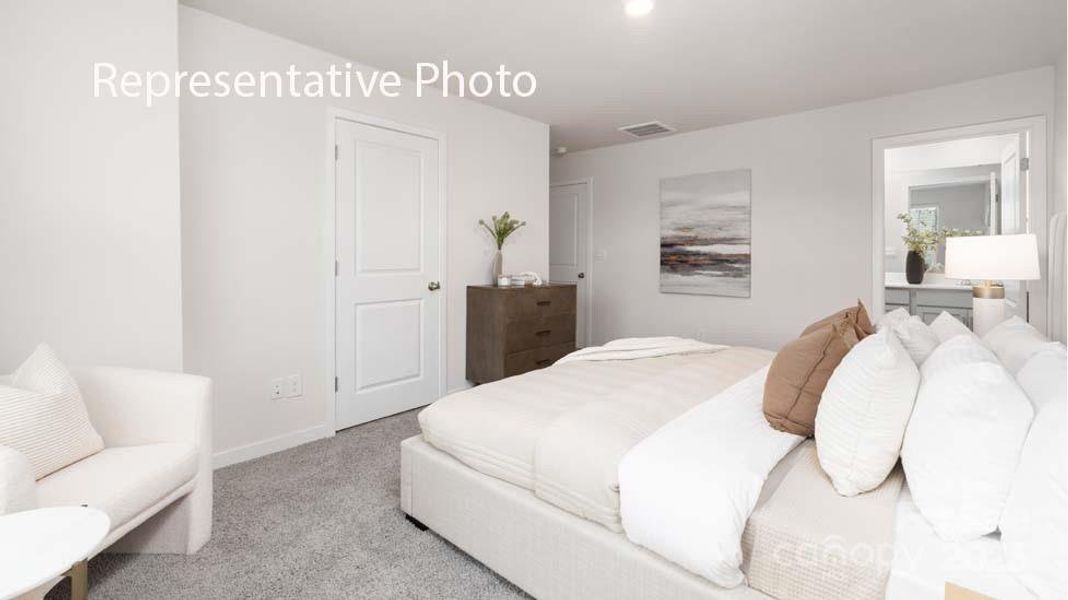 Furnished interior view inside a new home in Clark Creek Landing, Lincolnton (Image 14).