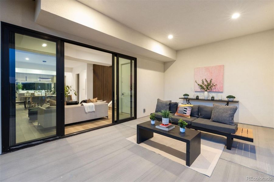 Furnished interior view inside a new home in , Colorado Springs (Image 16).