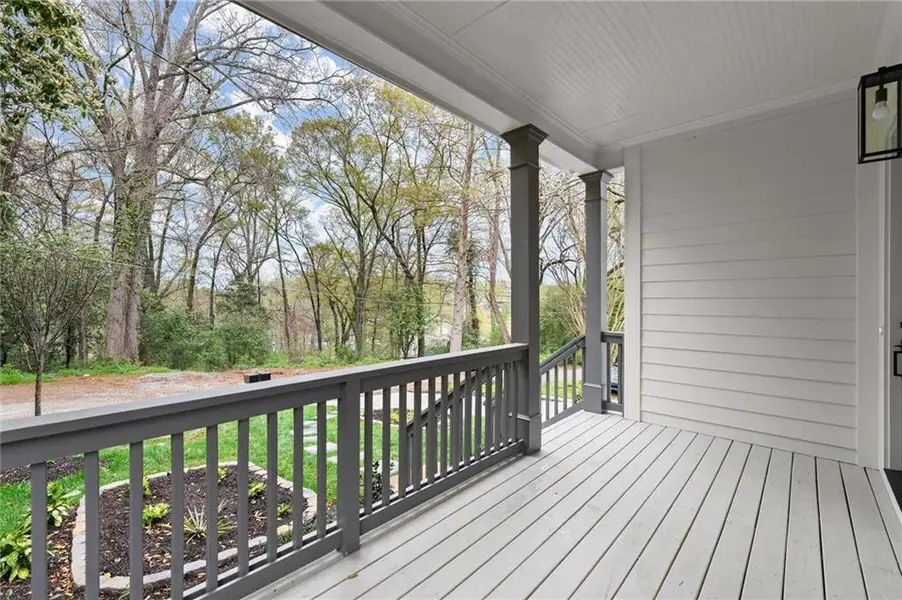 Exterior details and patio area of a home in , Atlanta (Image 26).