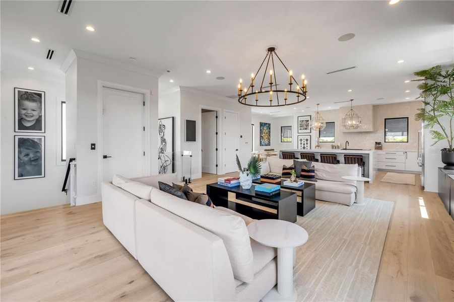 Furnished interior view inside a new home in , New Smyrna Beach (Image 26). Furnished interior view inside a new home in , New Smyrna Beach (Image 26).