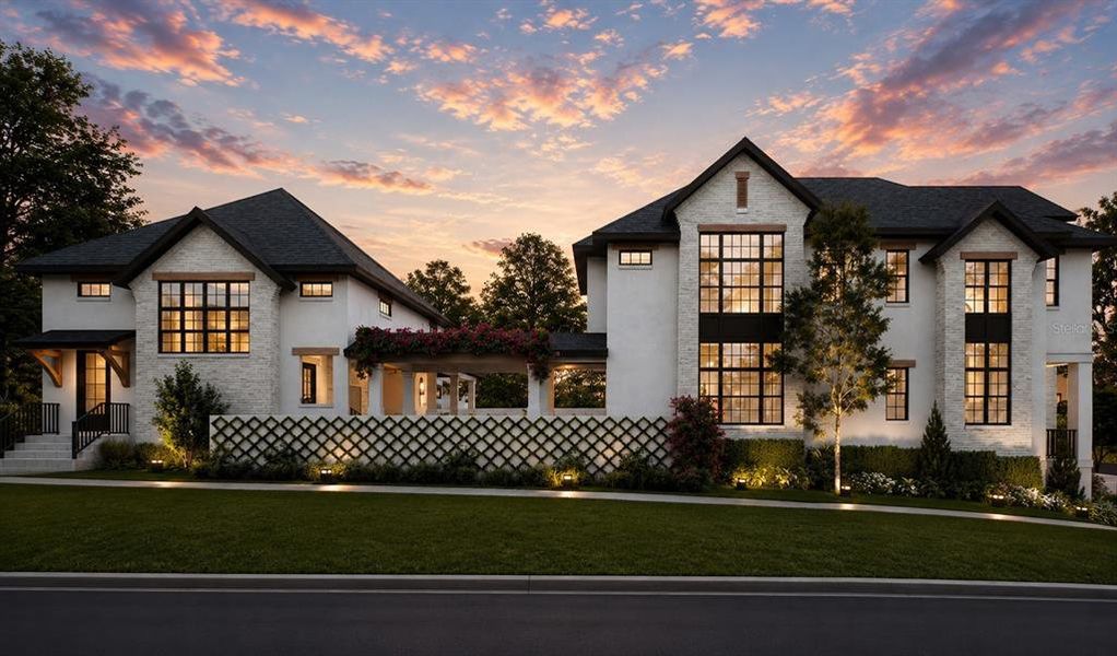 Front exterior of a new home in , Tampa, FL, highlighting curb appeal (Image 5). Front exterior of a new home in , Tampa, FL, highlighting curb appeal (Image 5).