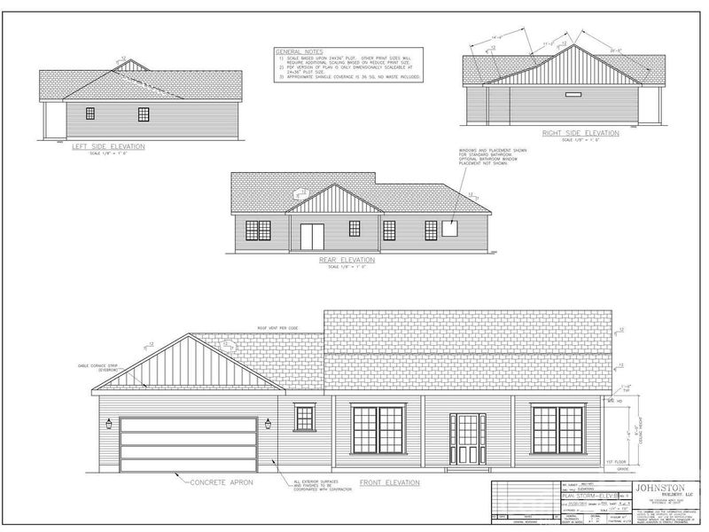 Exterior rendering of this home design in , Statesville, NC (Image 5).