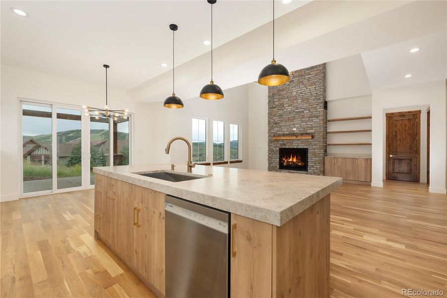Furnished interior view inside a new home in , Granby (Image 12).