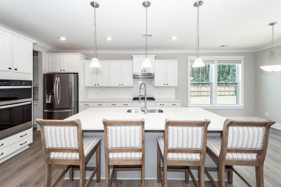 Furnished interior view inside a new home in , Ravenel (Image 7). Furnished interior view inside a new home in , Ravenel (Image 7).
