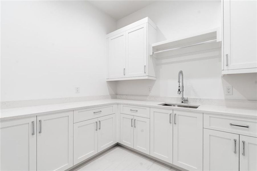 Furnished interior view inside a new home in , Sandy Springs (Image 32).
