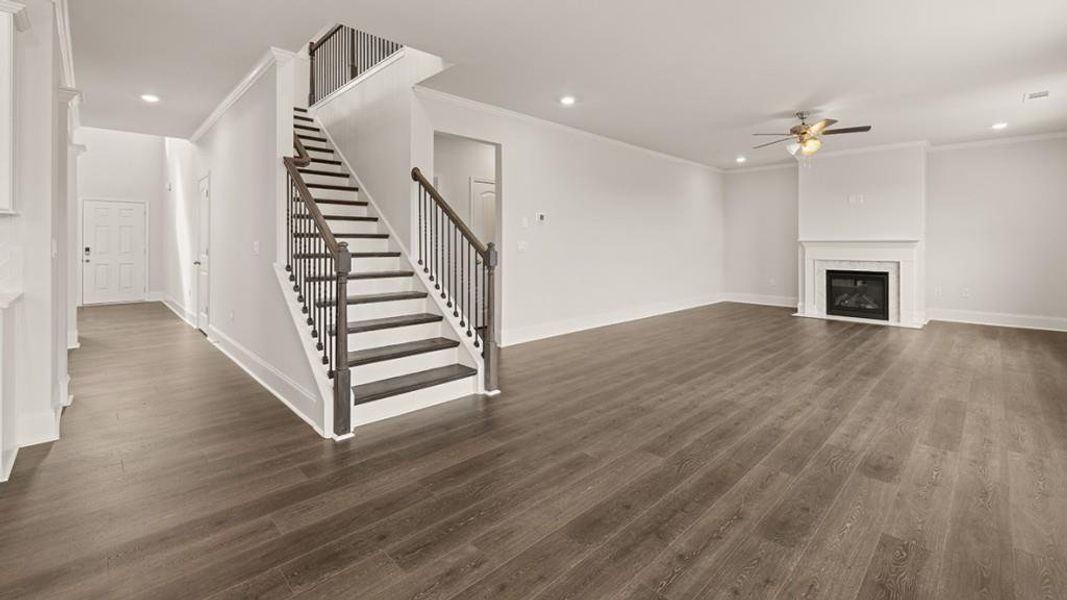 Spacious, unfurnished interior of a new home in Haven Abbey, Cumming (Image 44). Spacious, unfurnished interior of a new home in Haven Abbey, Cumming (Image 44).