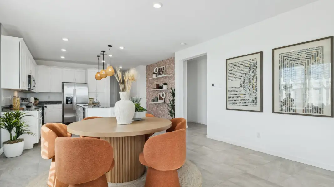 Furnished interior view inside a new home in Westpark, Buckeye (Image 12).