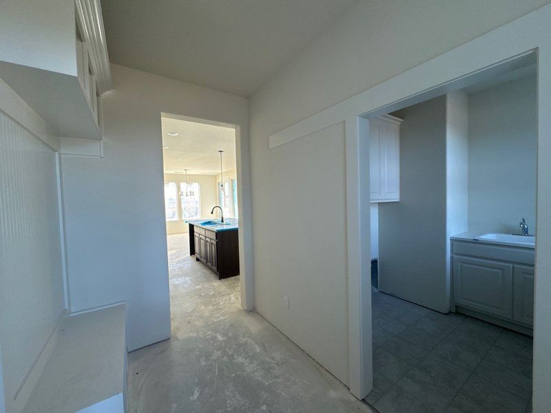 In-progress construction of a new home in Terra Escalante, Blue Ridge, TX (Image 11).