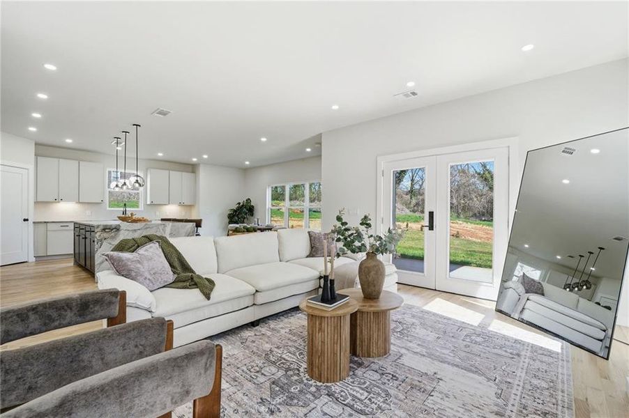 Furnished interior view inside a new home in , Scottdale (Image 38).