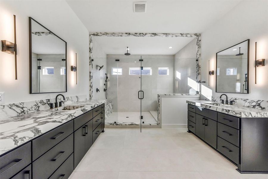 Furnished interior view inside a new home in , Houston (Image 11). Furnished interior view inside a new home in , Houston (Image 11).