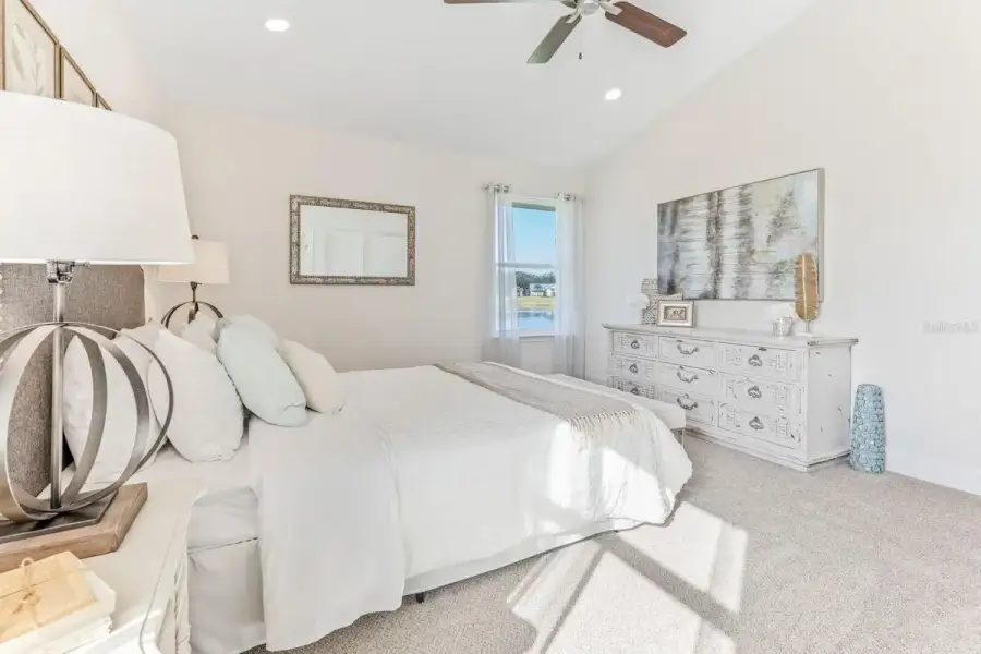 Representative furnished interior of a home built from the 1820 by Adams Homes in Flagler Estates, Hastings (Image 19).