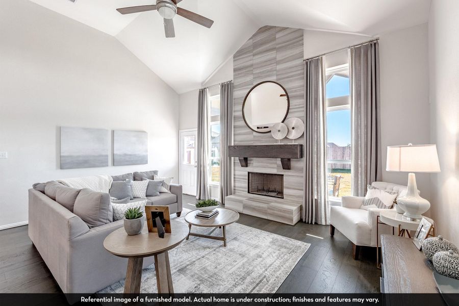 Furnished interior view inside a new home in Bay Creek, Baytown (Image 21). Furnished interior view inside a new home in Bay Creek, Baytown (Image 21).