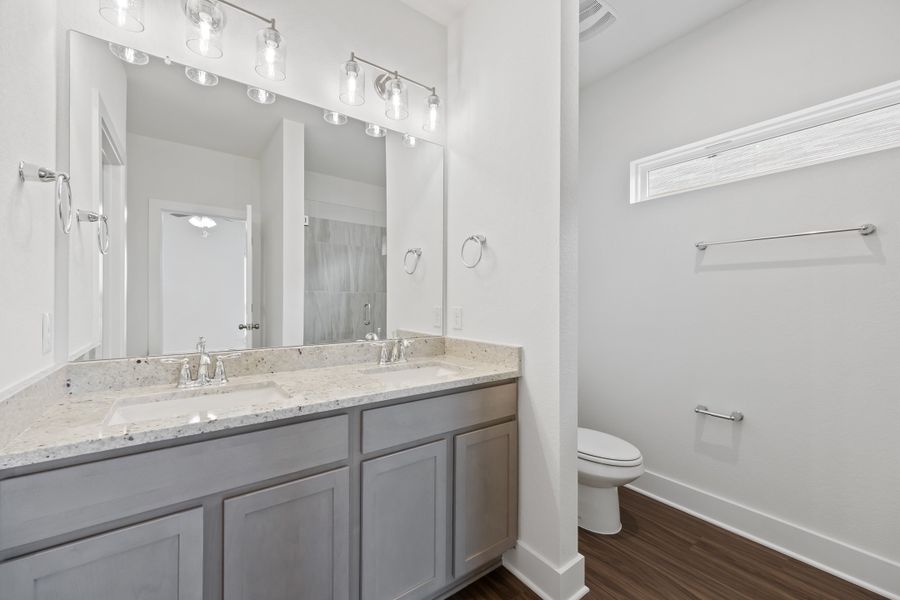 Furnished interior view inside a new home in North Point, Temple (Image 7). Furnished interior view inside a new home in North Point, Temple (Image 7).