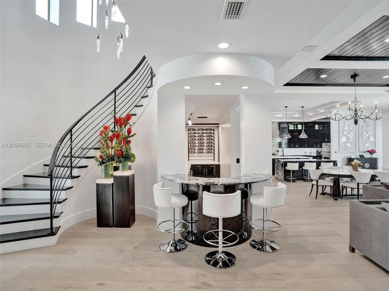 Furnished interior view inside a new home in , Hobe Sound (Image 51).