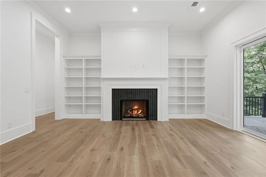 Spacious, unfurnished interior of a new home in , Dawsonville (Image 31).