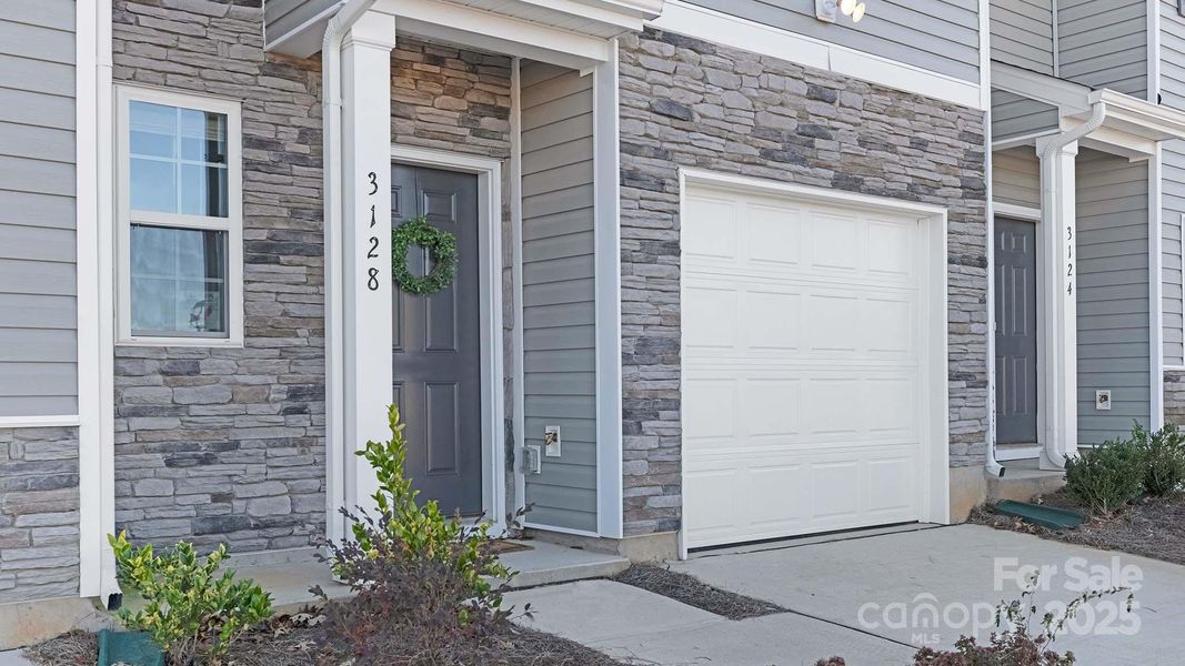 Exterior details and patio area of a home in Clark Creek Landing, Lincolnton (Image 2).