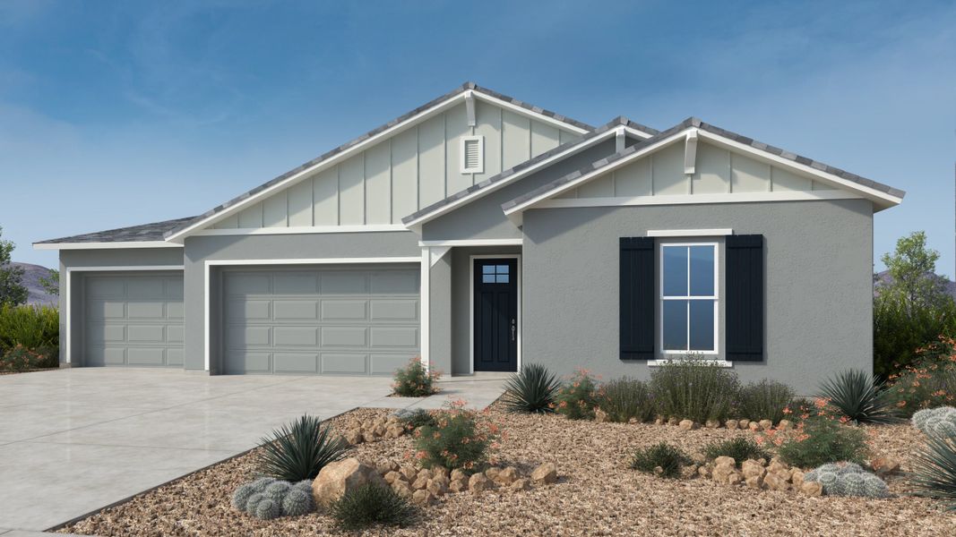 Representative exterior photo of a completed home built from the Wren by Taylor Morrison in Verdin Odyssey Collection, Phoenix, AZ (Image 5).
