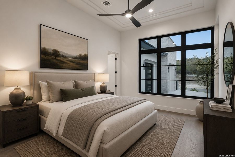 Furnished interior view inside a new home in , San Antonio (Image 13).