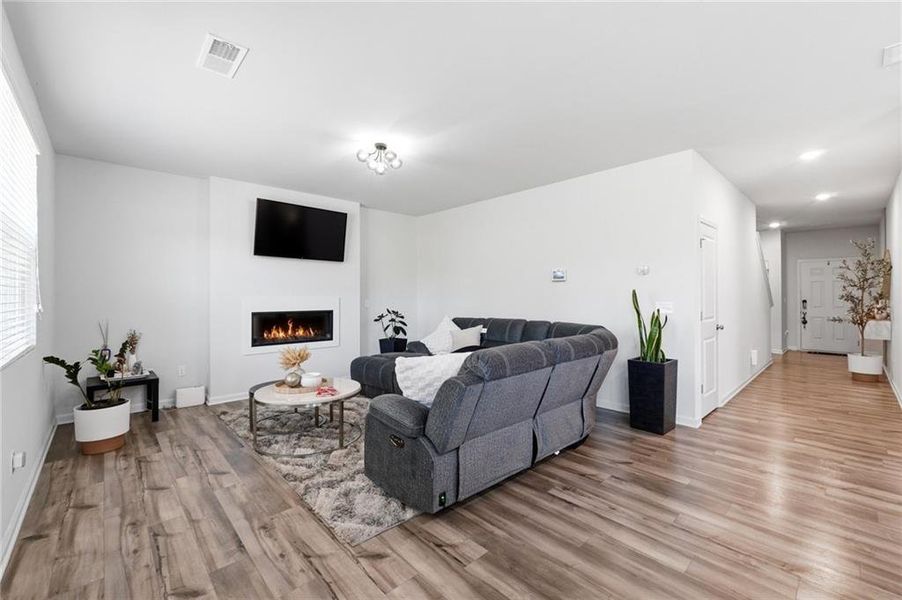 Furnished interior view inside a new home in , Lawrenceville (Image 6).