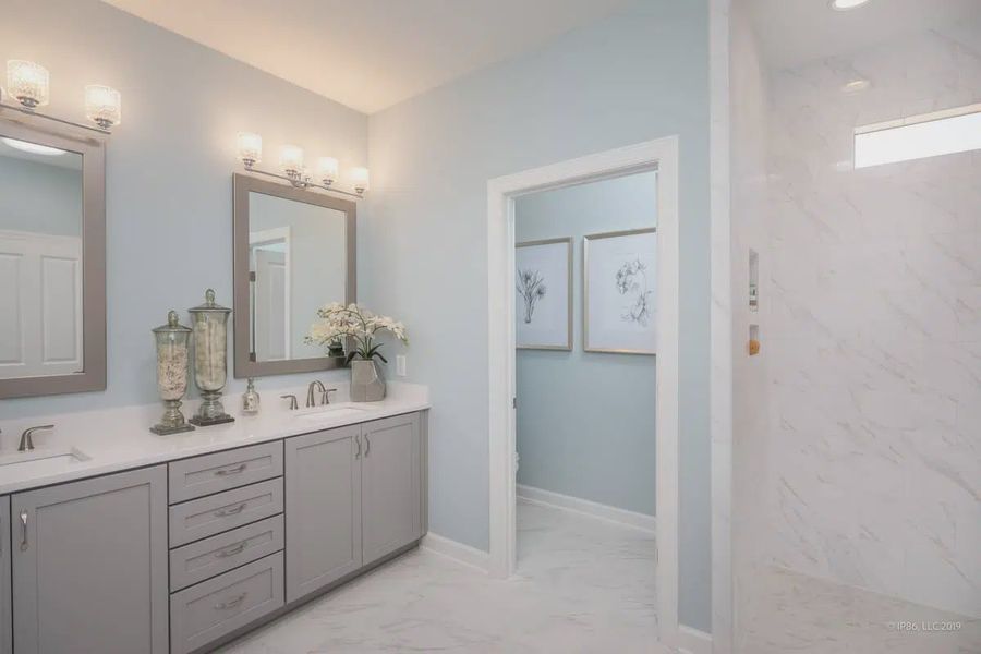 Representative furnished interior of a home built from the Promenade III by NewStyle Communities in 1776 Gastonia, Gastonia (Image 10).