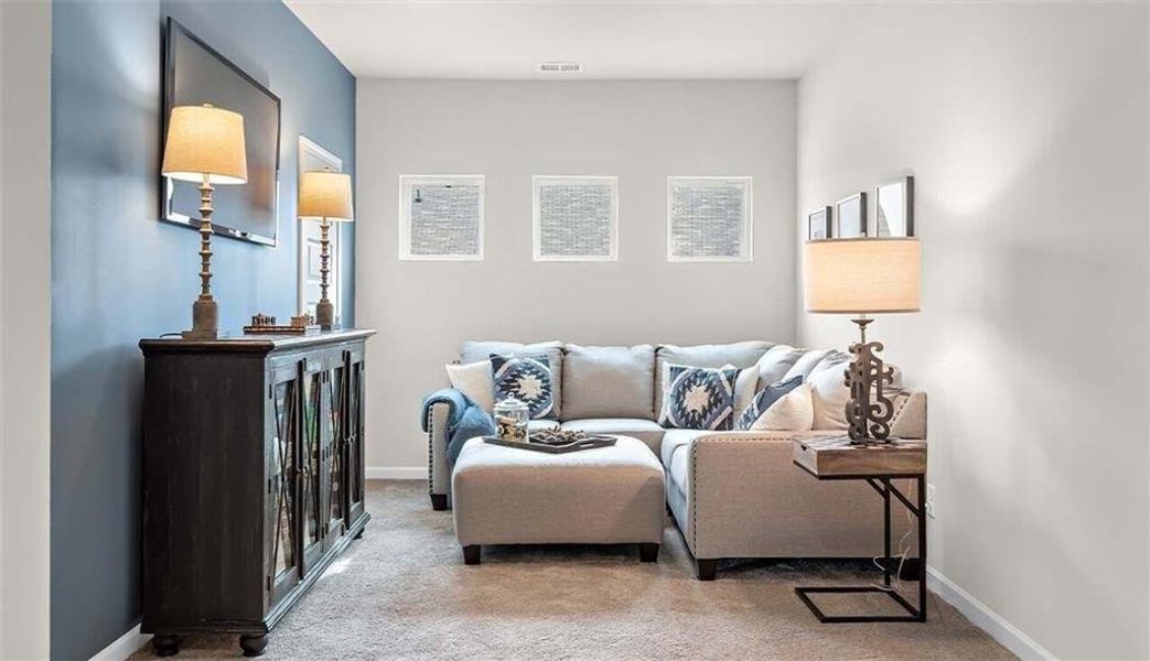 Furnished interior view inside a new home in Sanders Park, Austell (Image 13). Furnished interior view inside a new home in Sanders Park, Austell (Image 13).