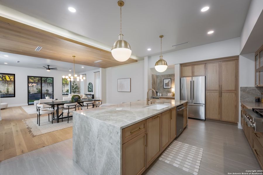 Furnished interior view inside a new home in , San Antonio (Image 40).