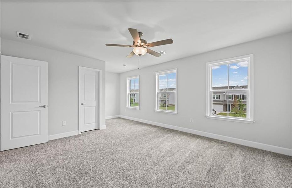 Spacious, unfurnished interior of a new home in Anderson Point, McDonough (Image 32). Spacious, unfurnished interior of a new home in Anderson Point, McDonough (Image 32).
