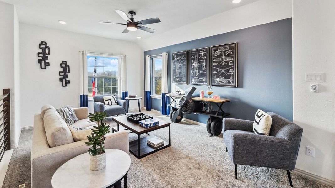 Hickory Floor Plan - Representative Photo
