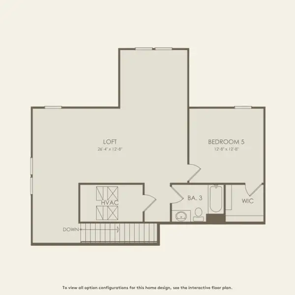 2D floor plan layout for the Mystique Grande by DiVosta in TerraWalk at Babcock Ranch, Alva, FL (Image 3).