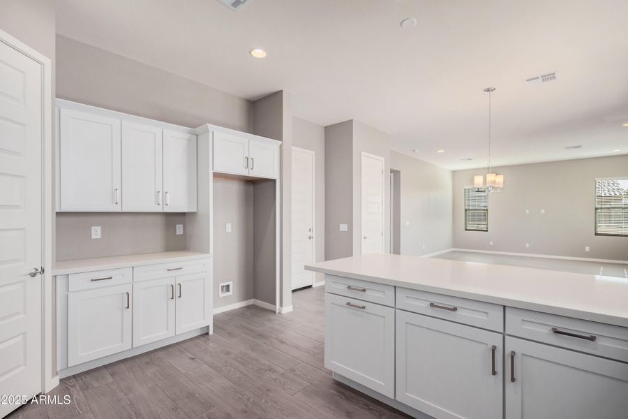 White Shaker Cabinetry