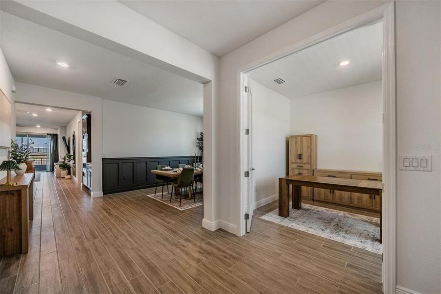 Furnished interior view inside a new home in , Parrish (Image 33).