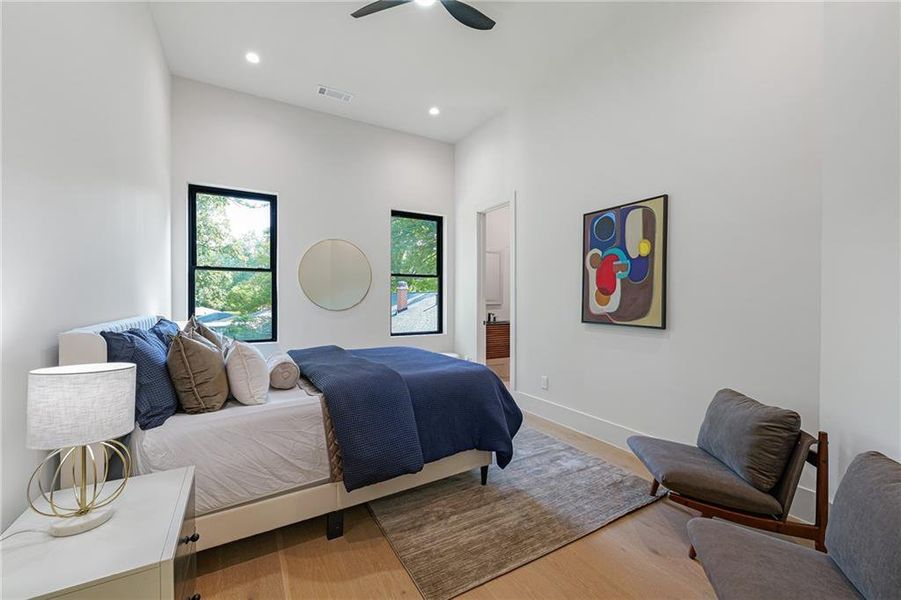 Furnished interior view inside a new home in , Atlanta (Image 26).