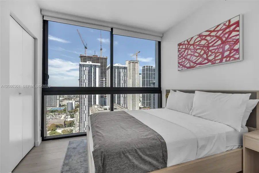 Furnished interior view inside a new home in , Miami (Image 14).