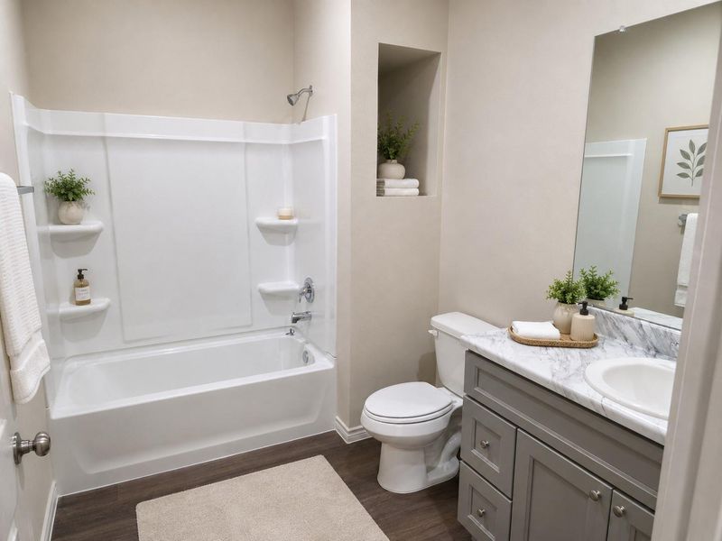 Staged Bathroomm Staged Bathroomm