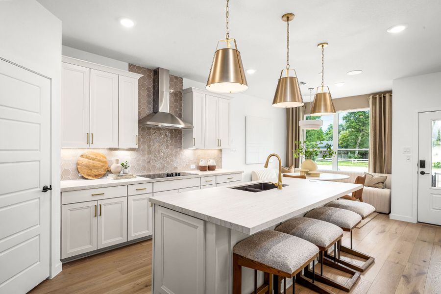 Representative furnished interior of a home built from the Waller by Pulte Homes in Monarch on Main, Round Rock (Image 20). Representative furnished interior of a home built from the Waller by Pulte Homes in Monarch on Main, Round Rock (Image 20).