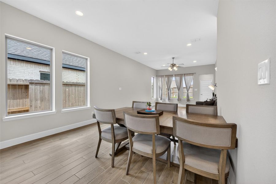 Furnished interior view inside a new home in Jordan Ranch, Fulshear (Image 13).