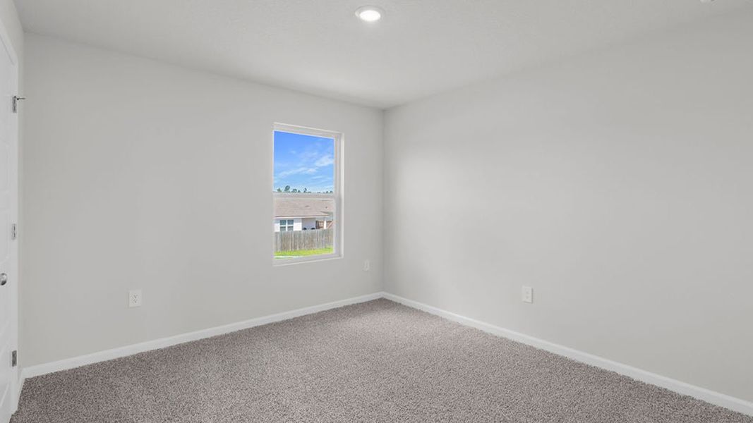 Spacious, unfurnished interior of a new home in Wesley Park, Crawfordville (Image 25).