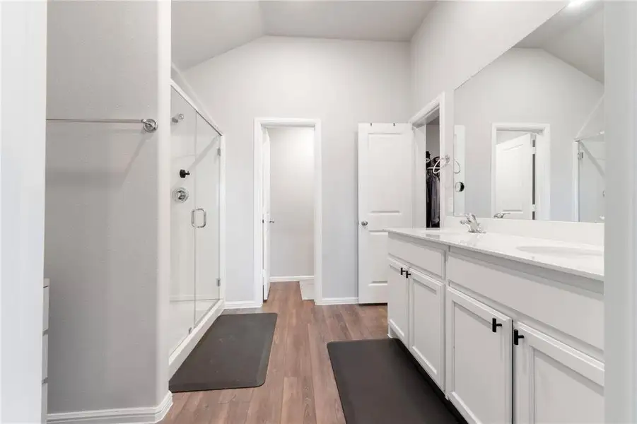 Furnished interior view inside a new home in Esperanza, Mesquite (Image 14). Furnished interior view inside a new home in Esperanza, Mesquite (Image 14).