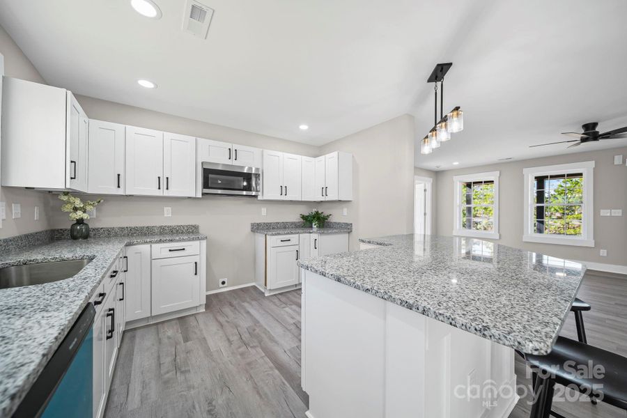 Furnished interior view inside a new home in , Peachland (Image 8).