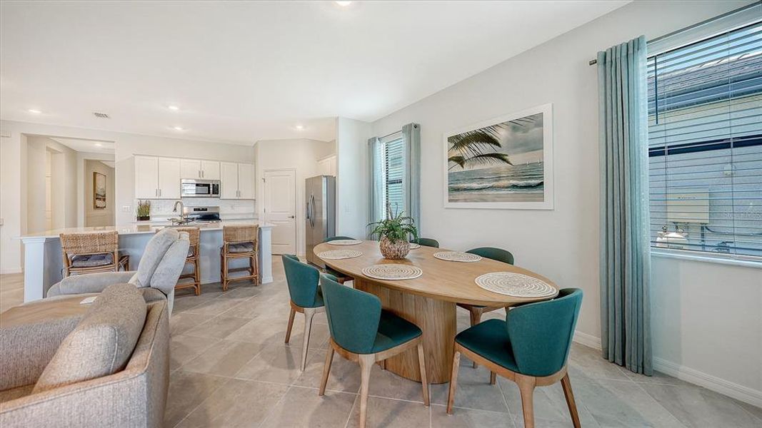 Furnished interior view inside a new home in , Venice (Image 41).