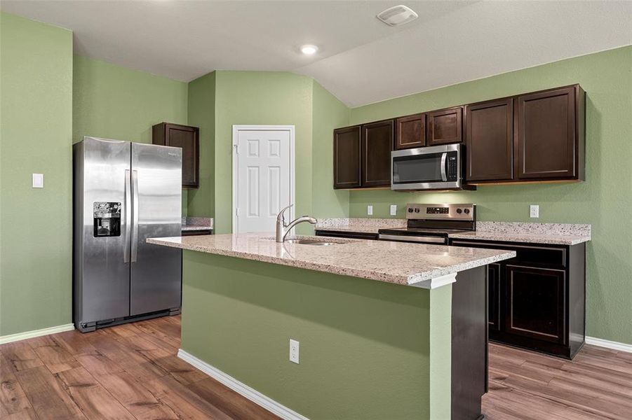 Furnished interior view inside a new home in , China Spring (Image 13).
